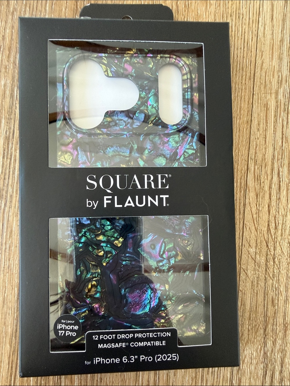 Square by Flaunt Abalone iPhone case